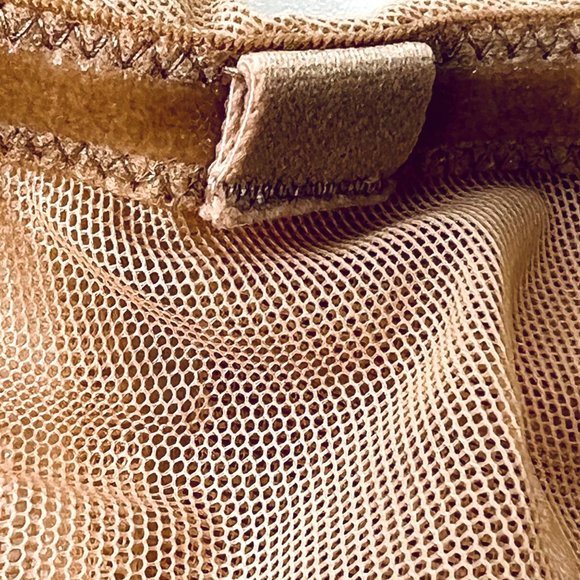 SKIMS Ultra Fine Mesh Strapless Bra Underwire Convertible 44C Clay - Picture 10 of 16